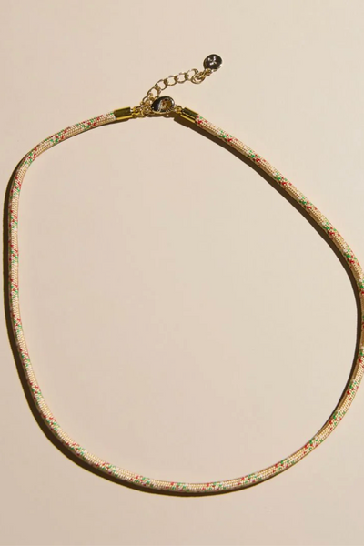Nickel & Suede | Cord Necklaces Gold Hardware