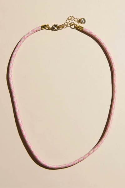 Nickel & Suede | Cord Necklaces Gold Hardware
