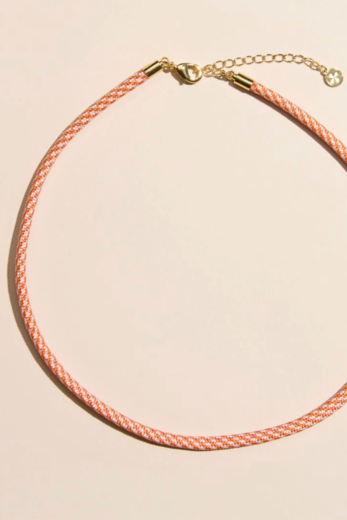 Nickel & Suede | Cord Necklaces Gold Hardware
