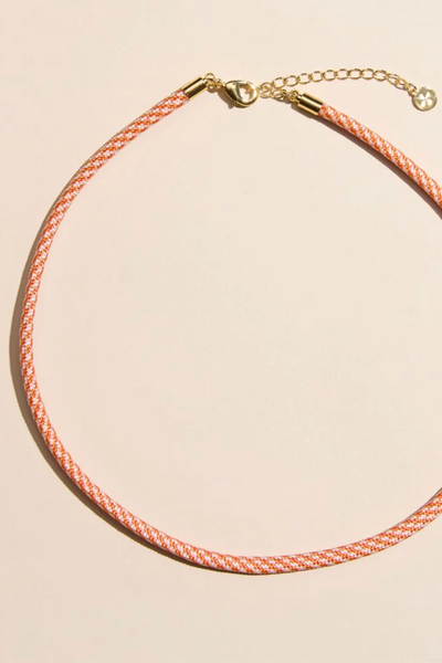 Nickel & Suede | Cord Necklaces Gold Hardware