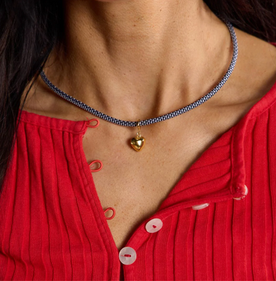 Nickel & Suede | Cord Necklaces Gold Hardware