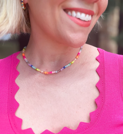 Leigh Rainbow Necklace