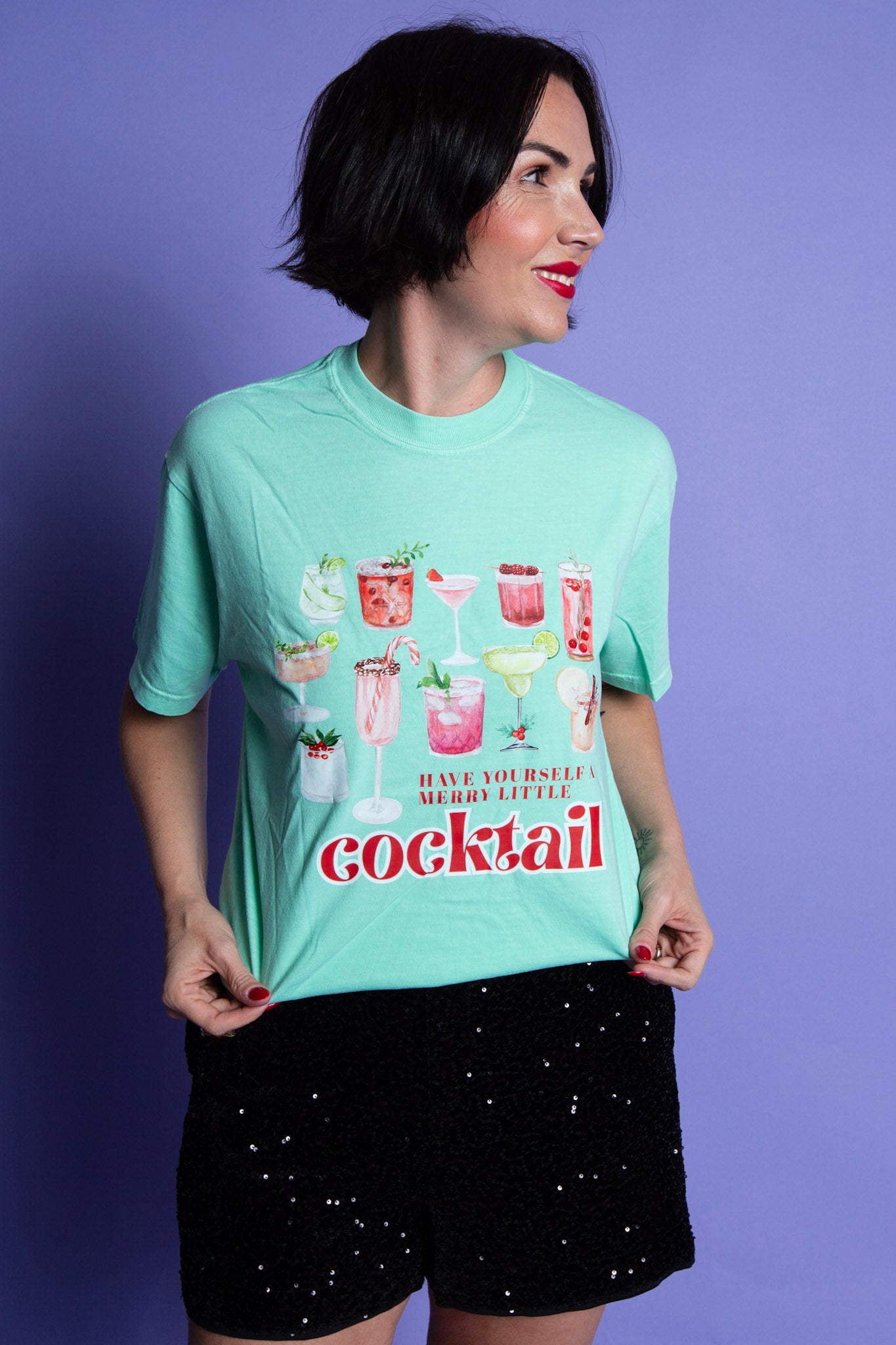 Merry Little Cocktail Tee