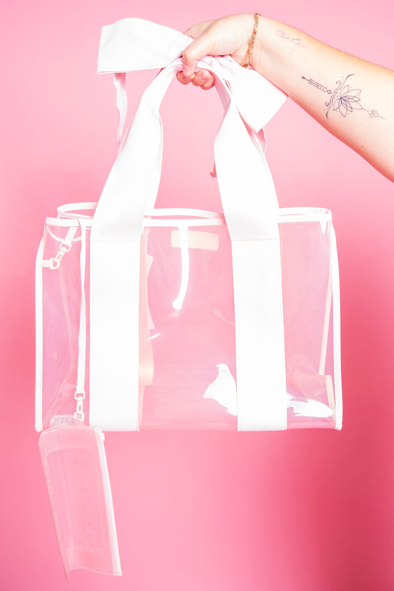 Case-mate | Ballet Pink Bow Jelly Tote