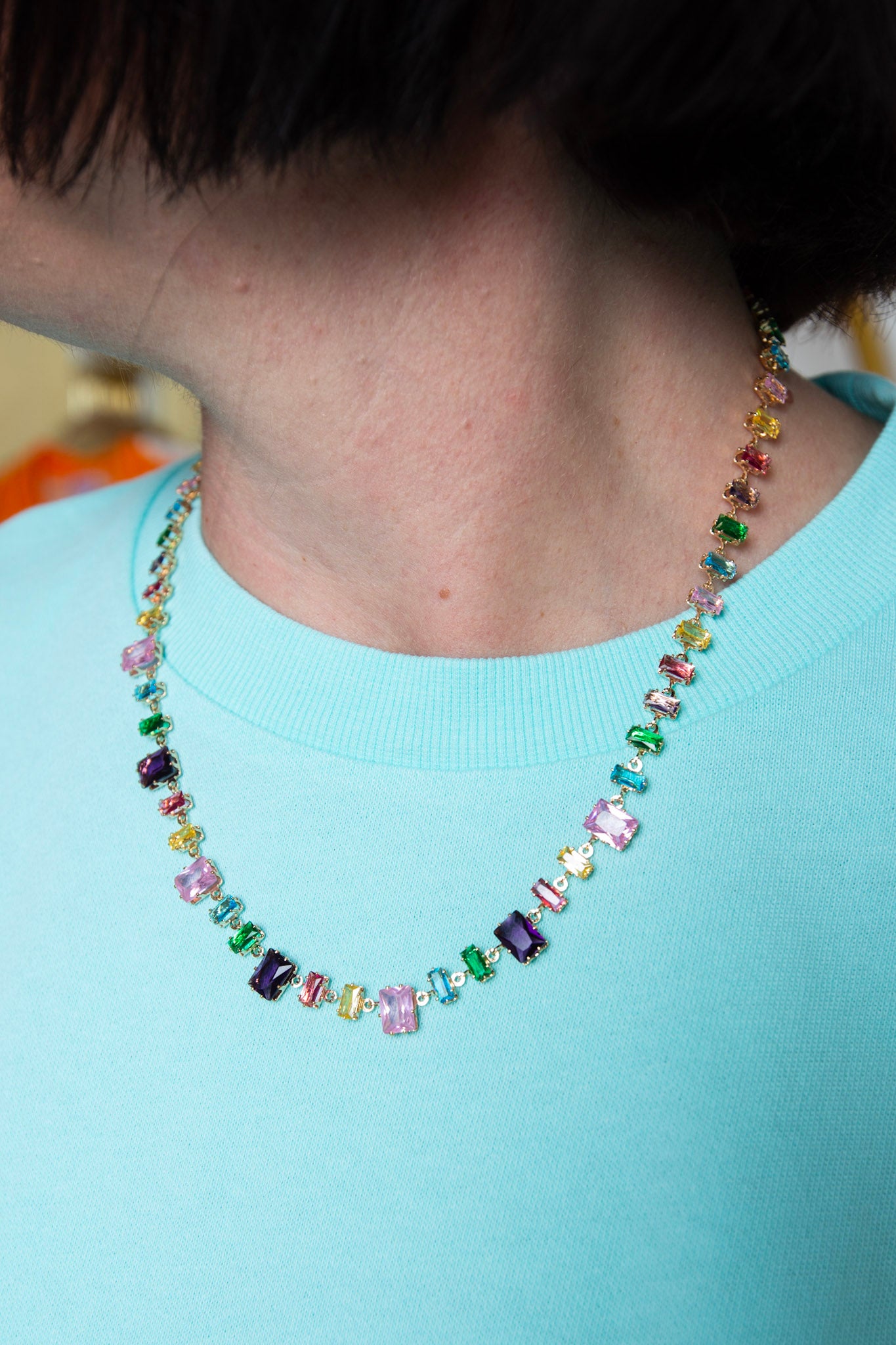 Dainty Jewel Necklace