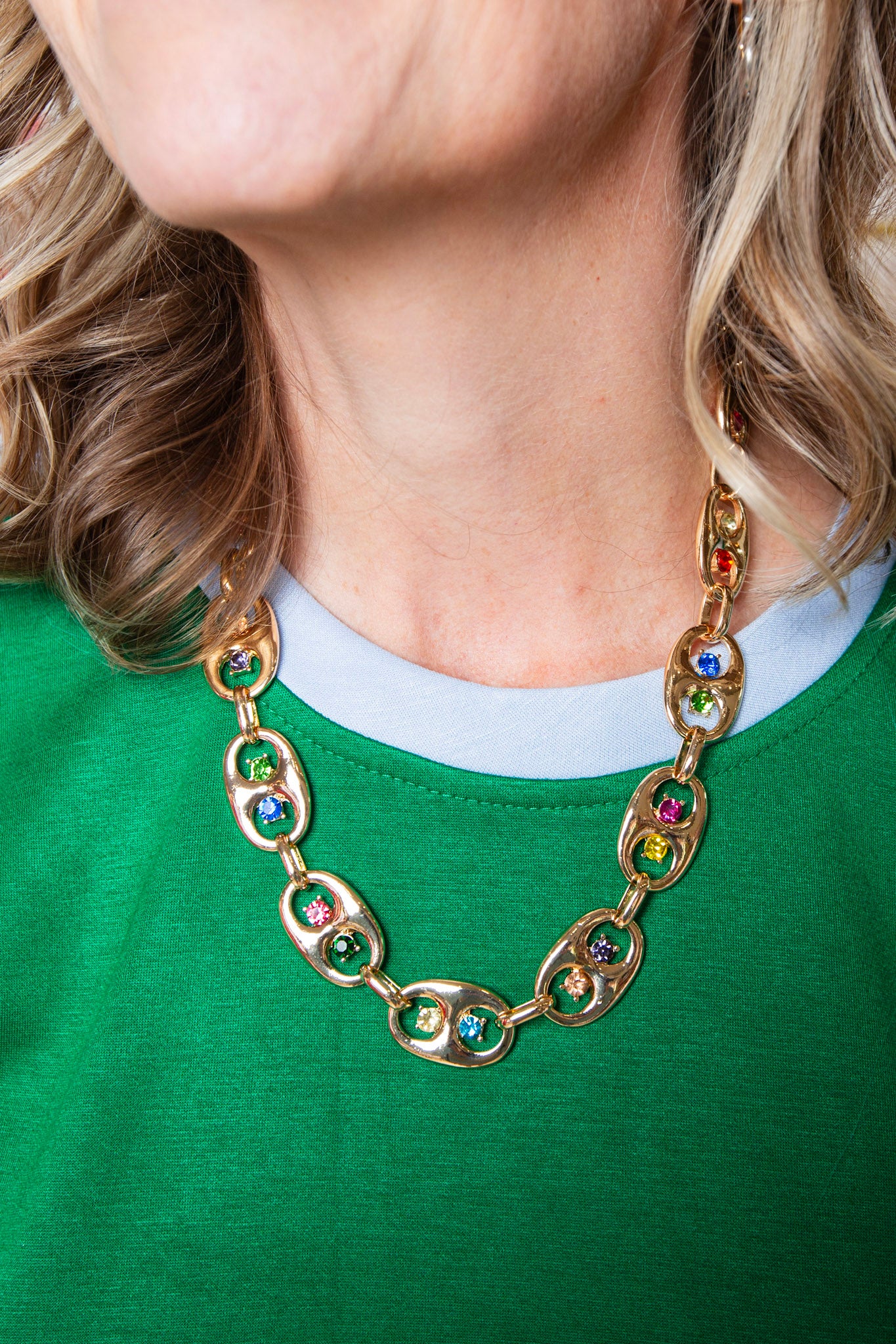 Rainbow Pop Top Necklace