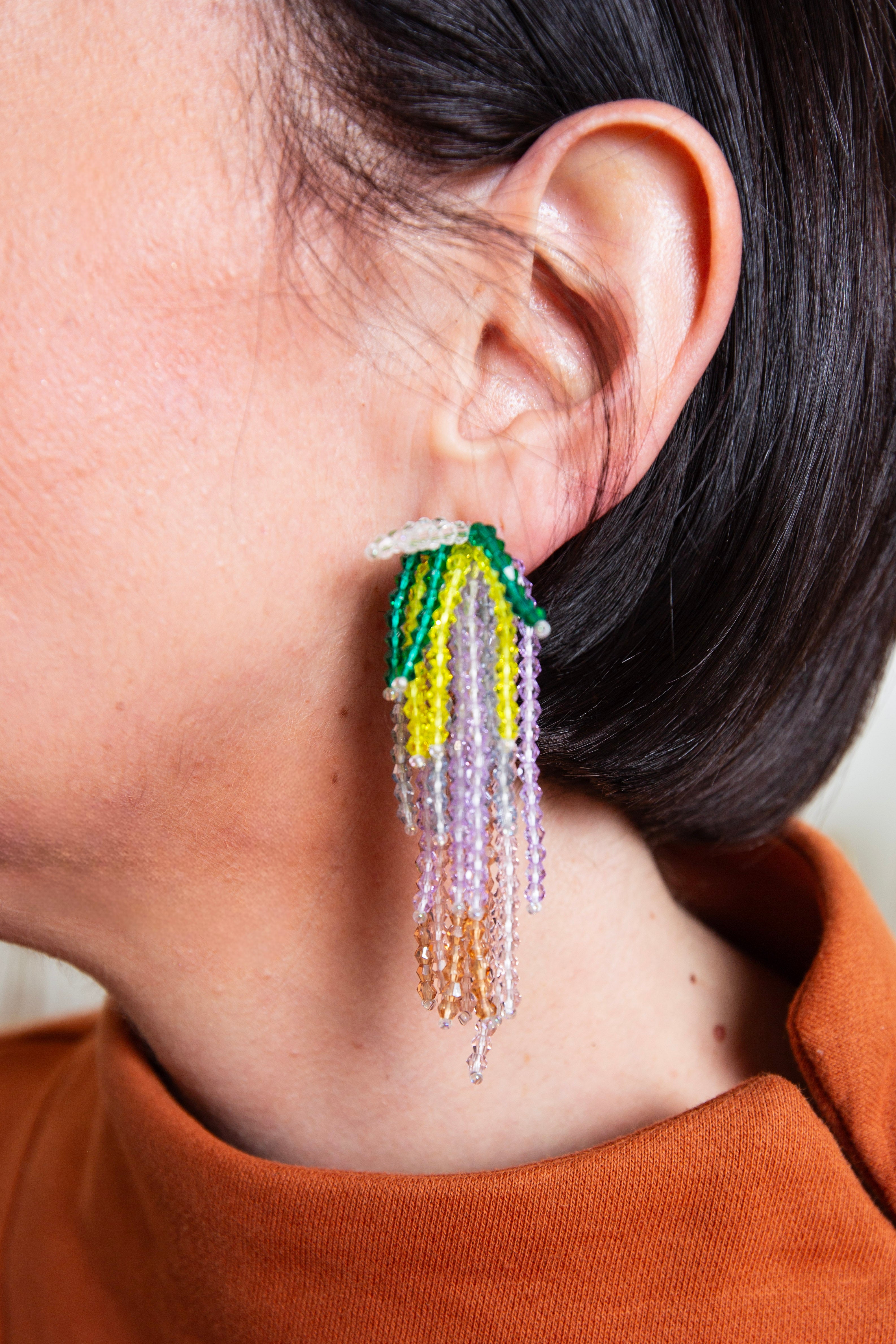 Palm Leaf Earring