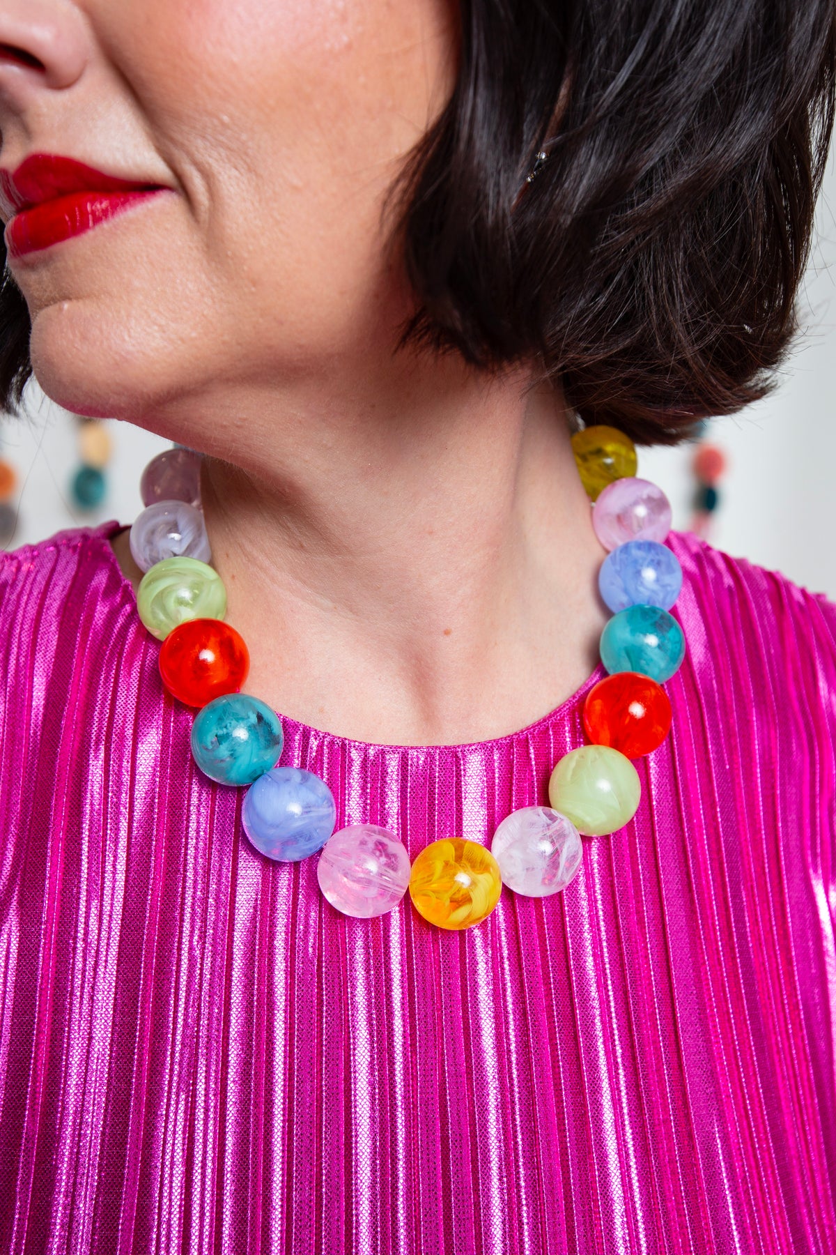 Fall In Neon Necklace