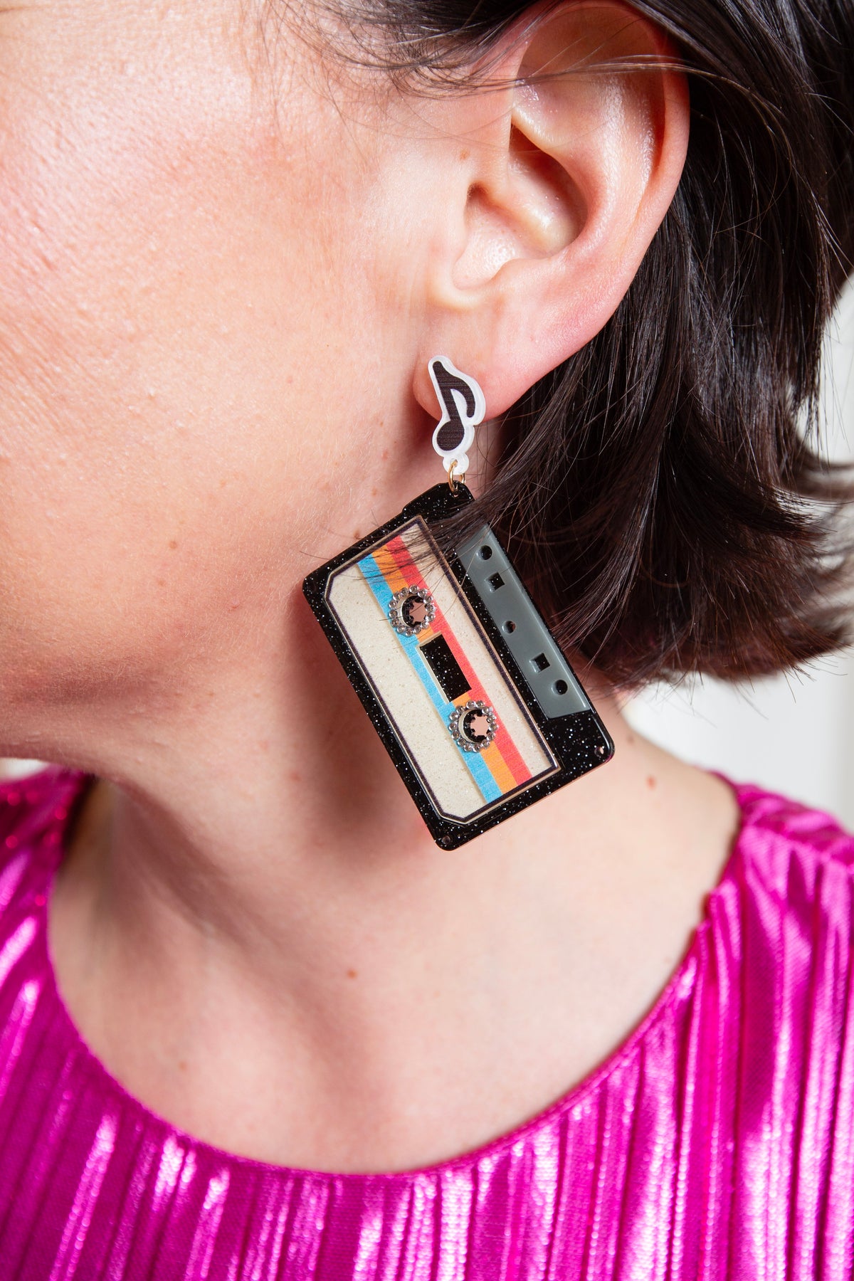 Cassette Tape Earrings