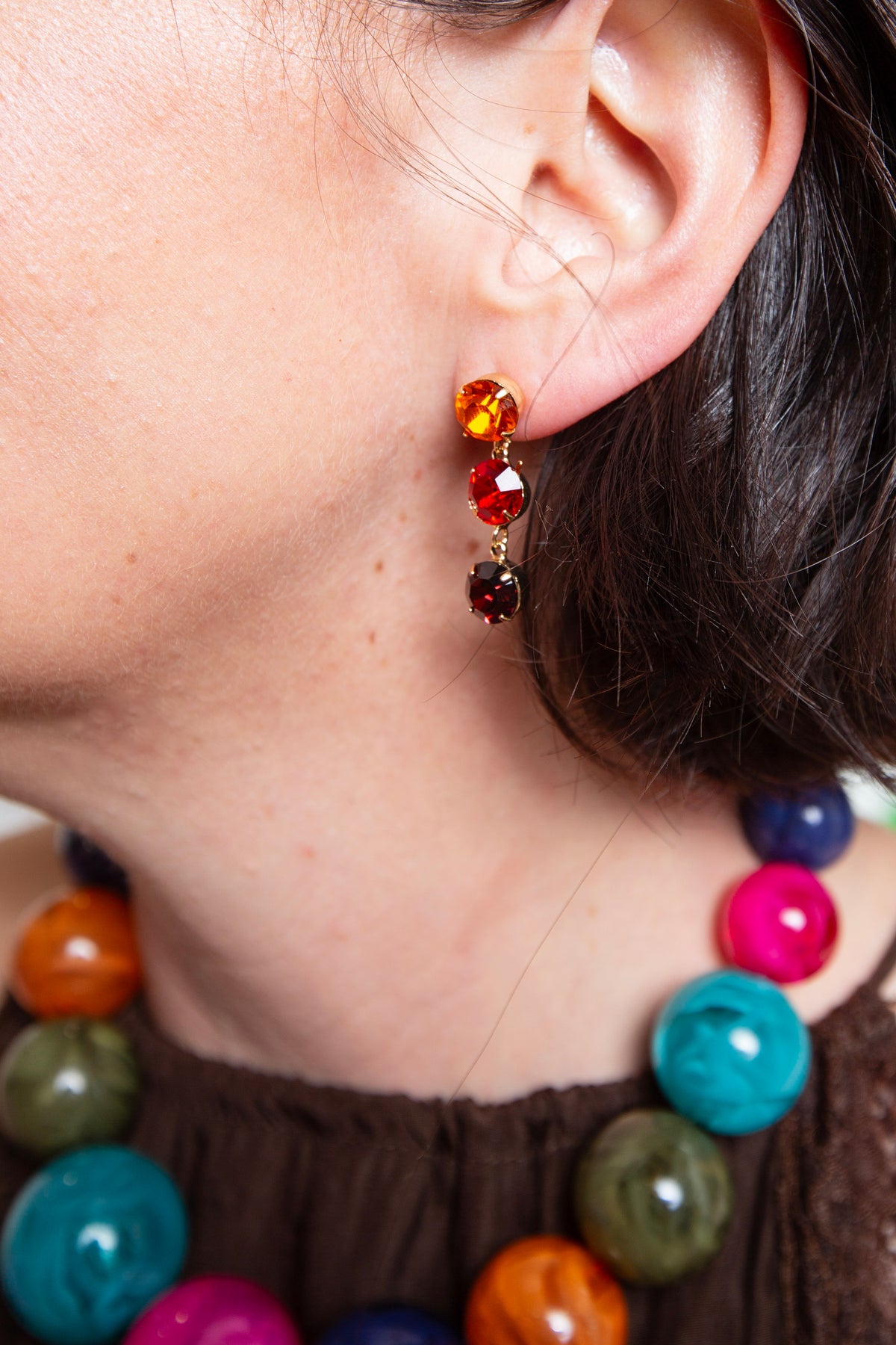 Autumn Gem Earrings