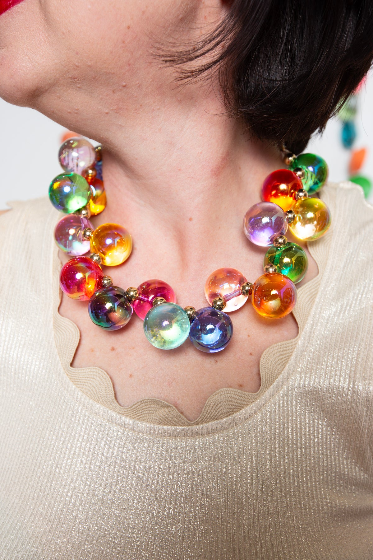 Rainbow Bubble Necklace *RESTOCKED*
