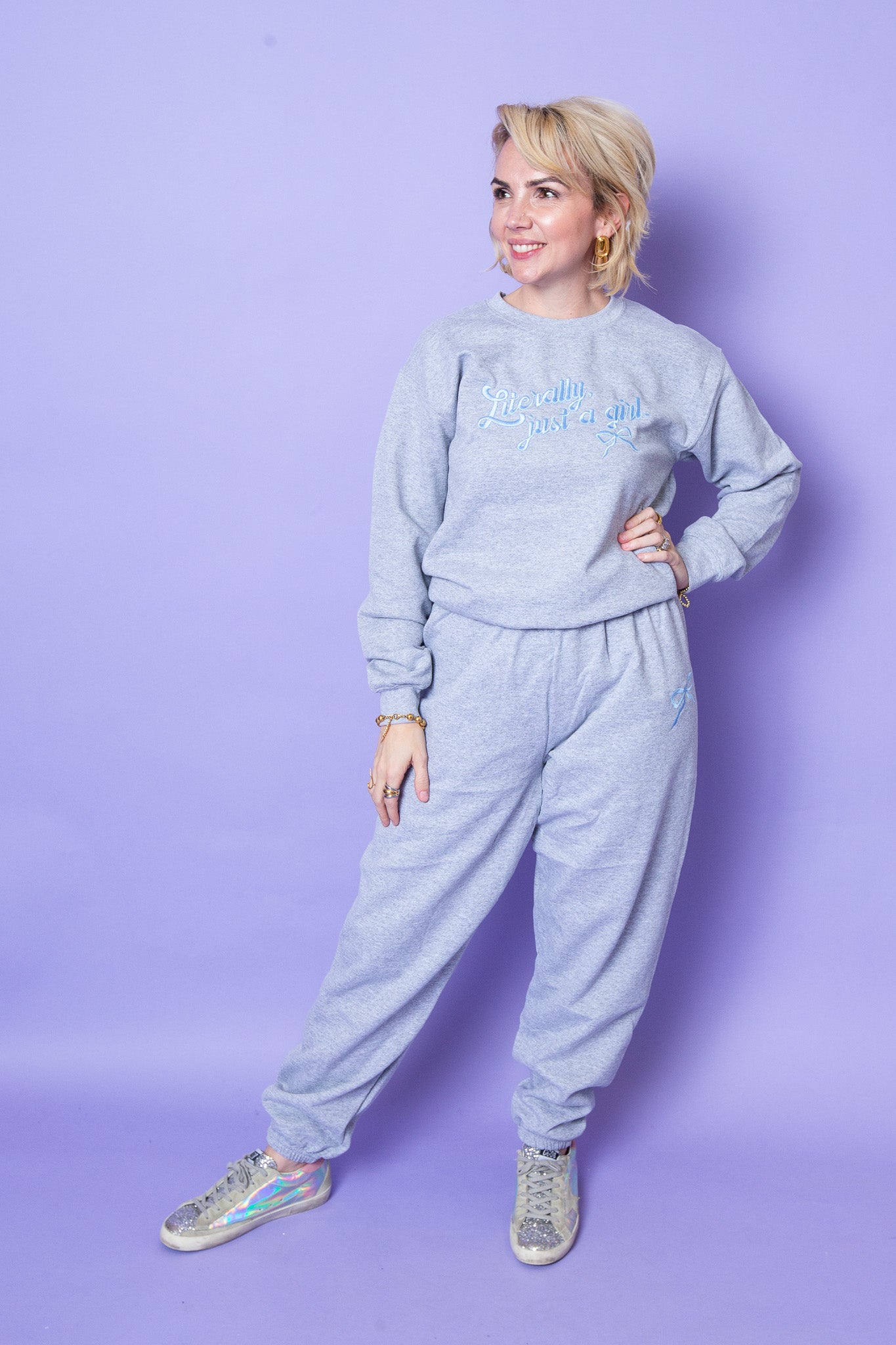 Literally Just a Girl Sweatpants S-2XL