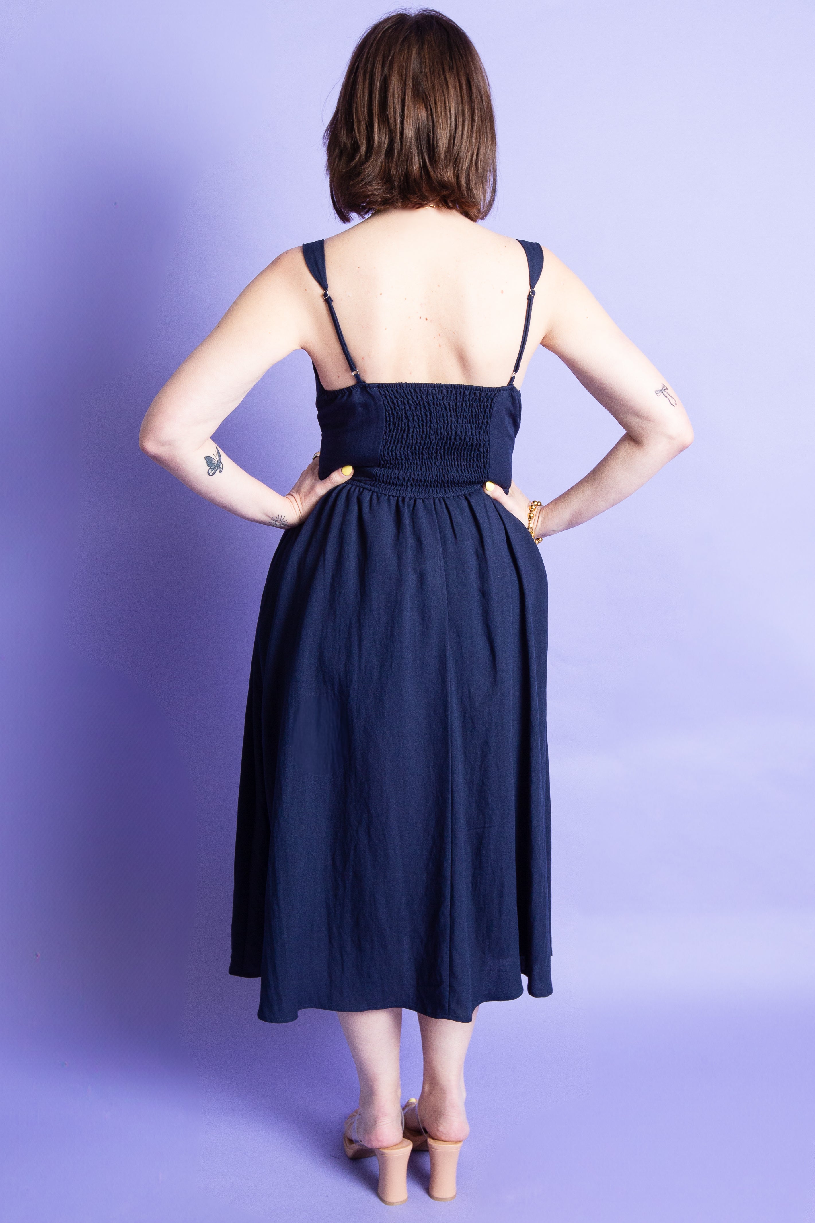 Navy Noir Dress