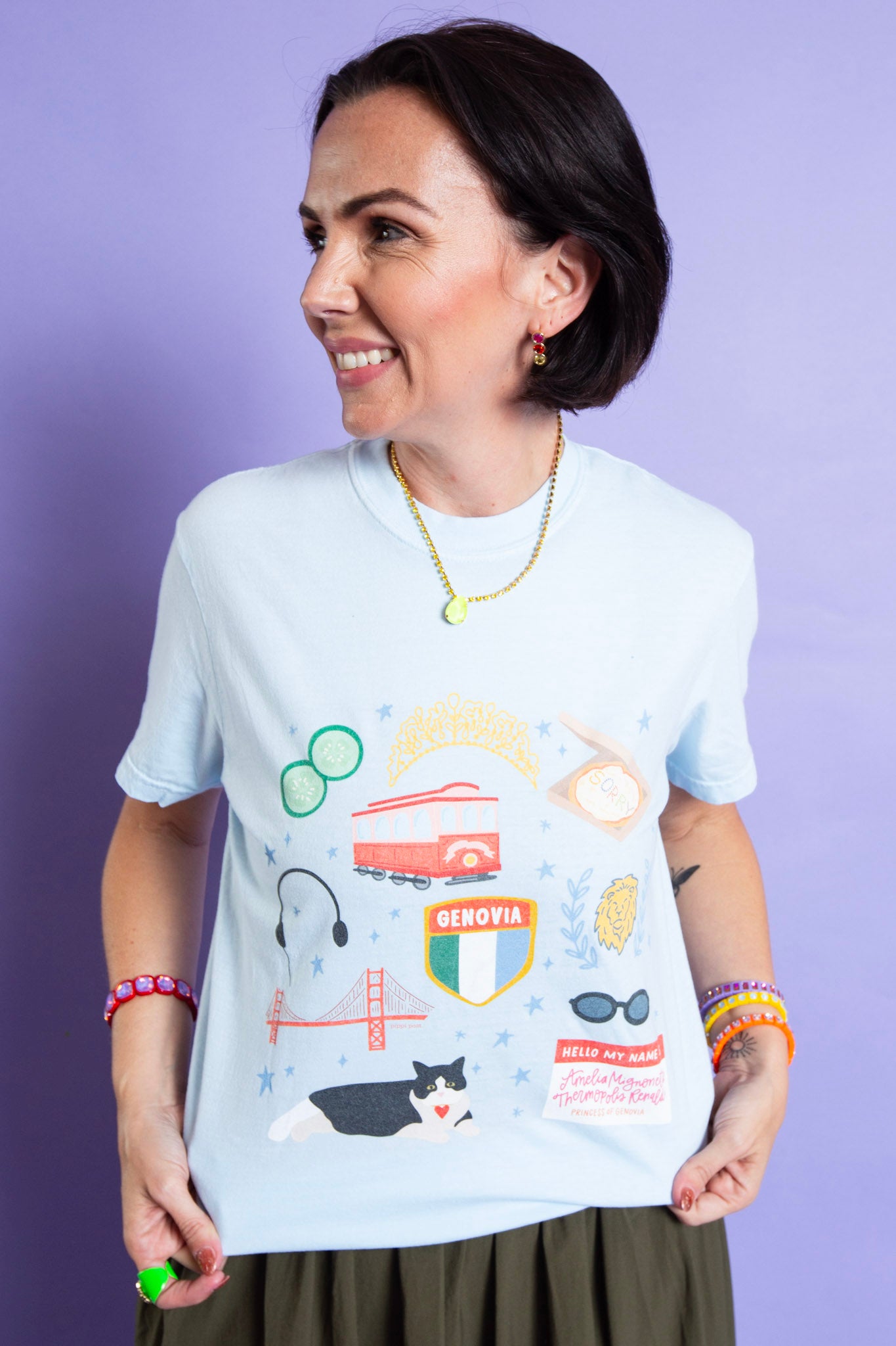 Princess Illustrations Tee