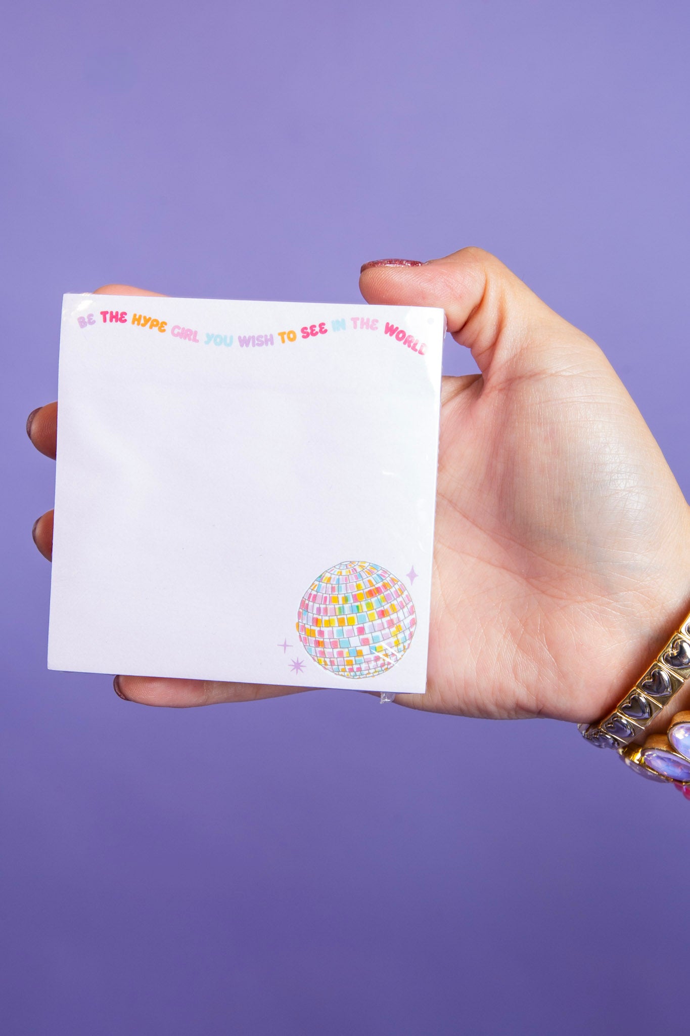 Taylor Elliott | Elise Disco Ball Sticky Notes Pad