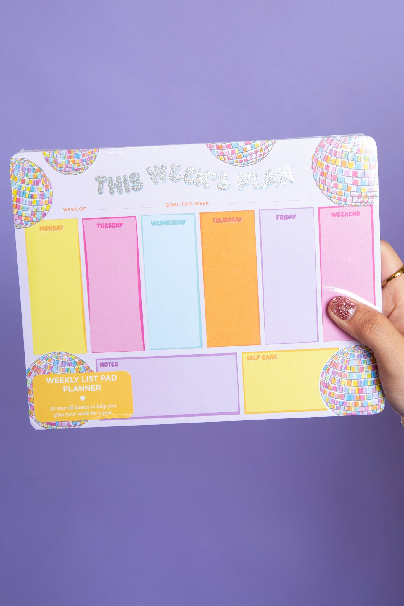 Taylor Elliott | Katie Disco Ball Weekly Planner