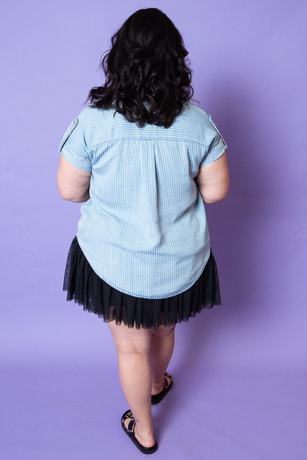Parfect Stripes Top | Plus