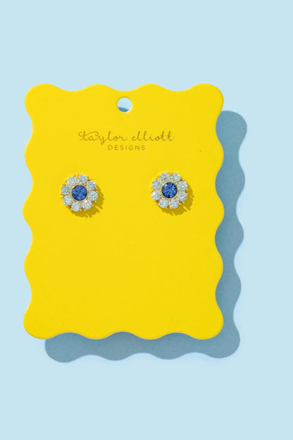 Taylor Elliott | Caroline Stud | Blue