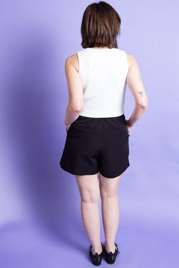 Trouser Short Black