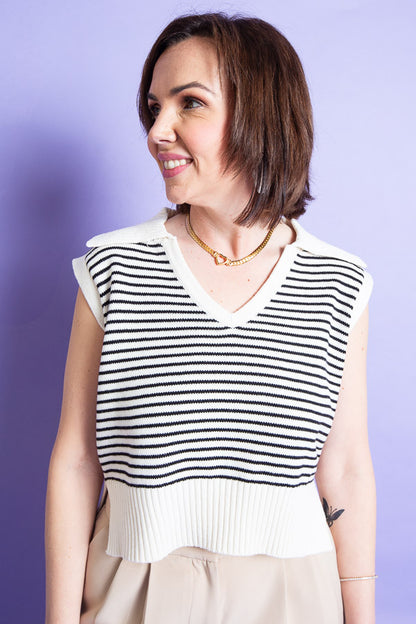 Stripe Me Up Top