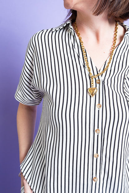 Chansutt Pearls | Long Heart Necklace