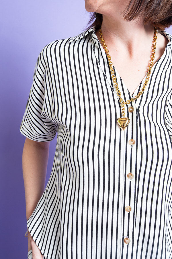 Chansutt Pearls | Long Heart Necklace