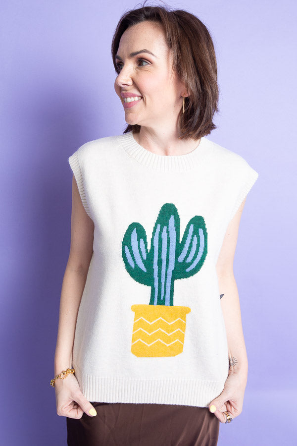 Cactus Knit Top