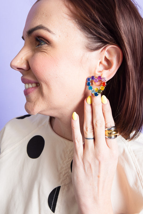 Taylor Elliott | The Katie Heart Earring