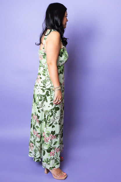 Green Goddess Maxi Dress