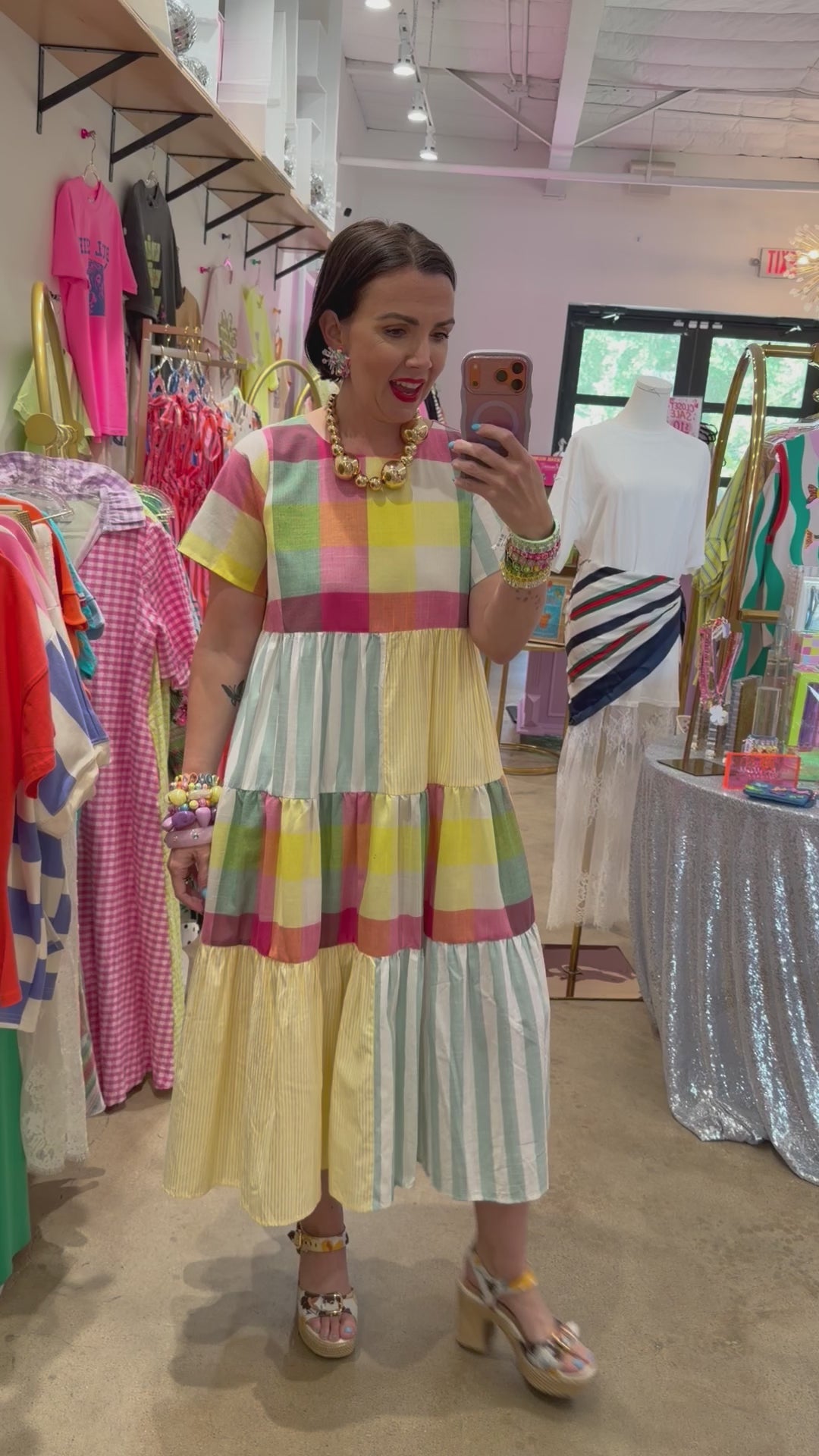 Patchwork Daisy Dress