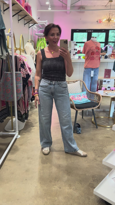 Judy Blue | Wilhemina Baggy Twisted Side Seam