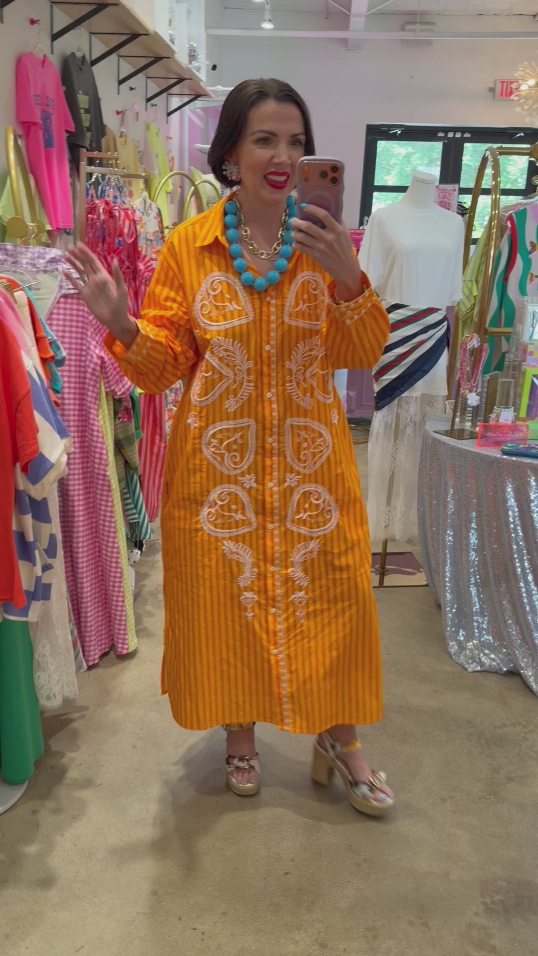 Chap and Graham | Harvest Stripes Dress