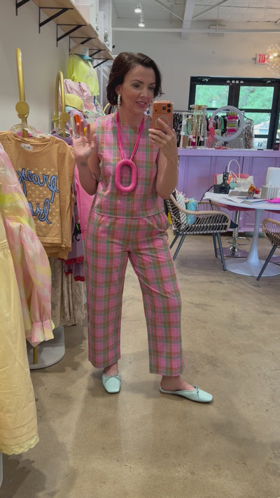 Pretty In Plaid Set