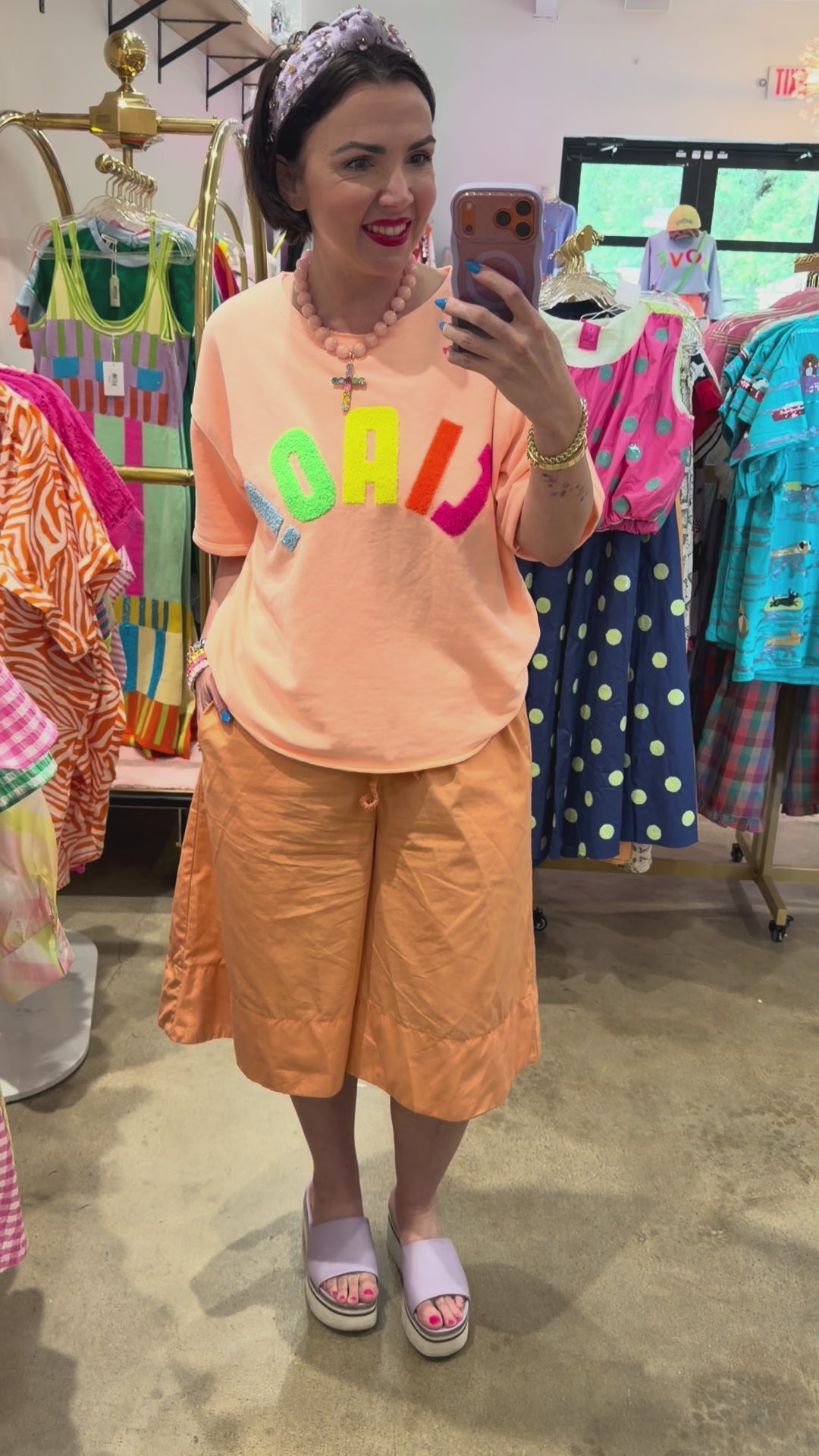 Peach CIAO Top