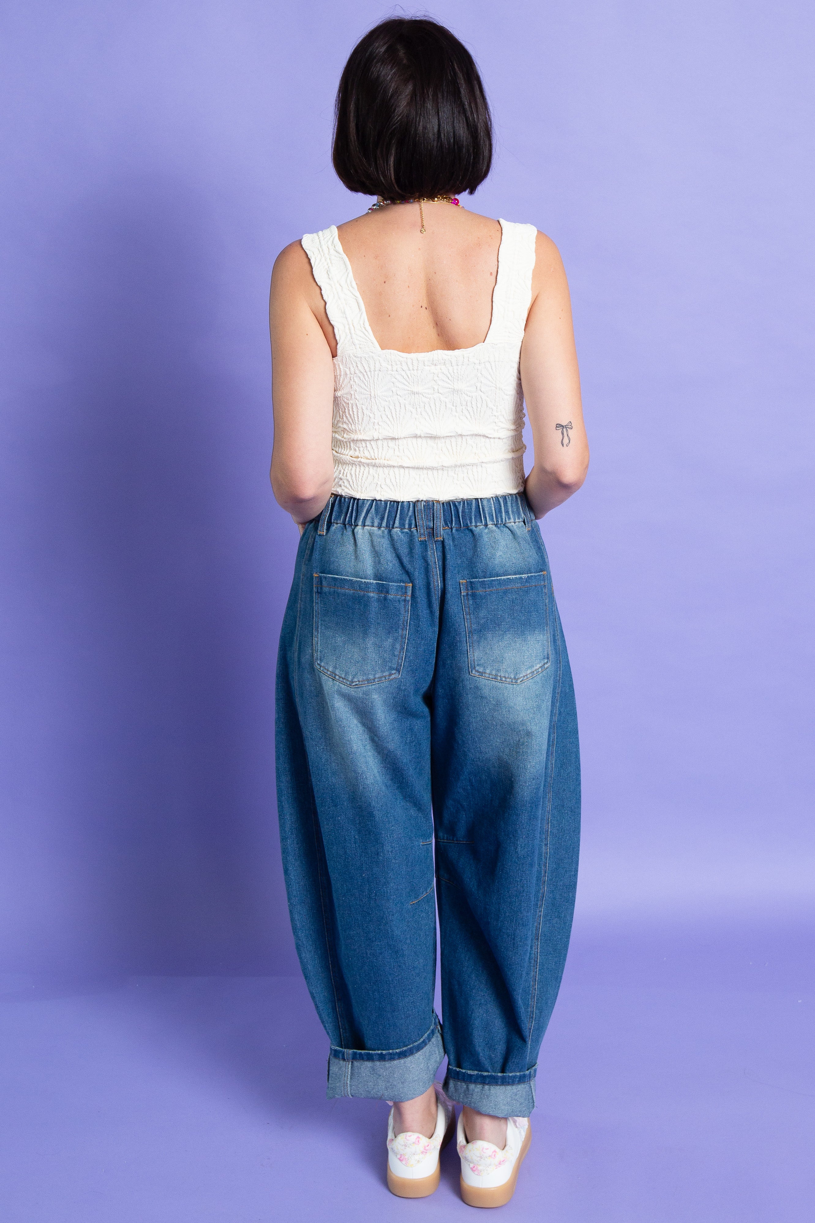 Super Stretch Krinkle Tank