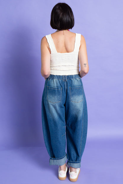 Super Stretch Krinkle Tank