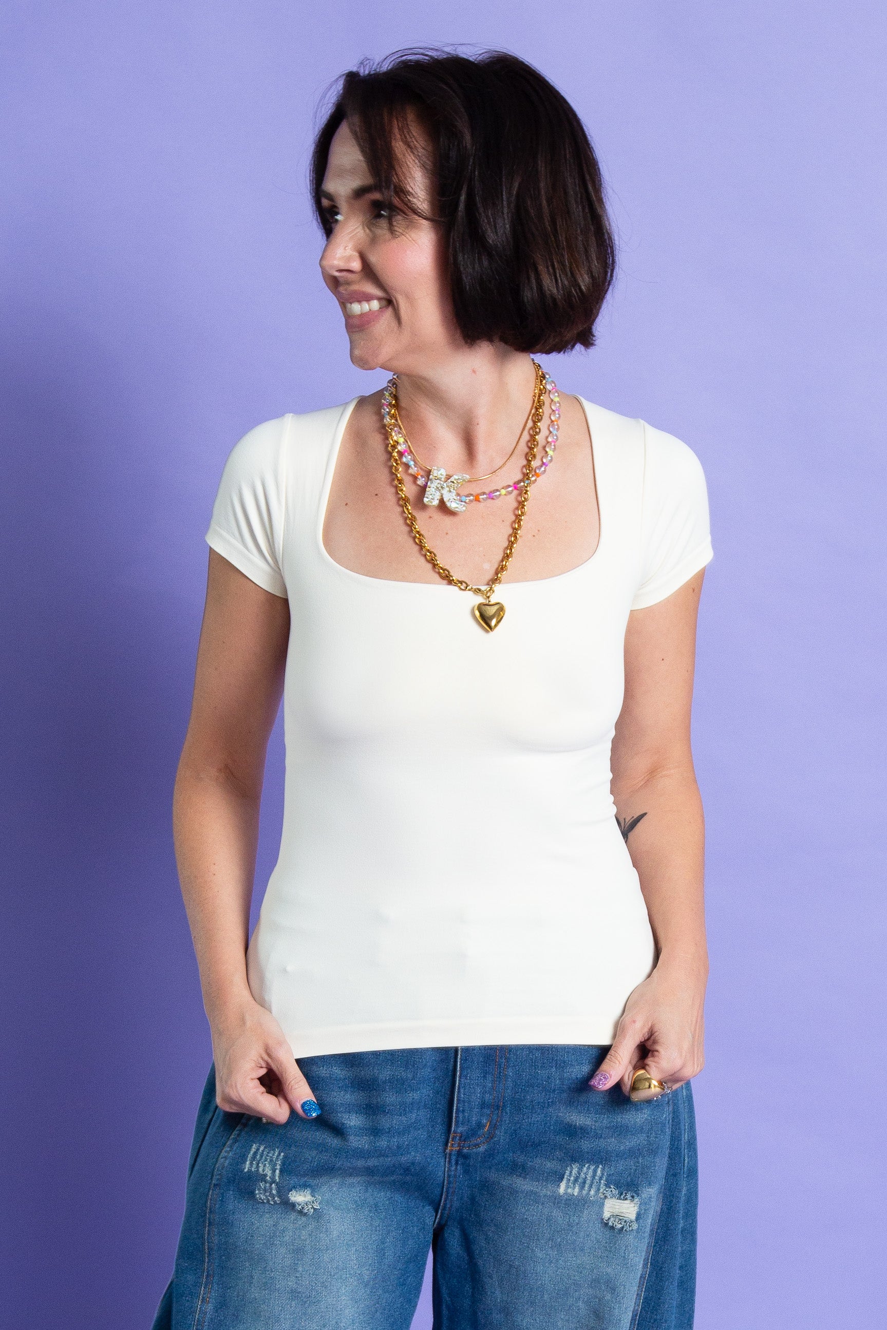 Super Stretch Short Sleeve Top